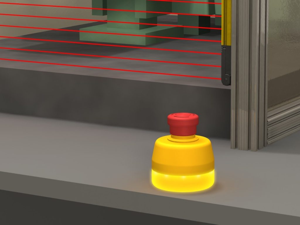 Banner Illuminated Emergency Stop Buttons