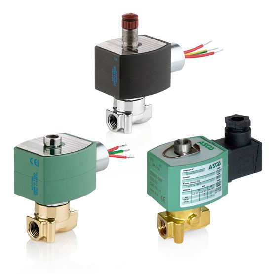 ASCO 8314 Direct-Acting Solenoid Valves